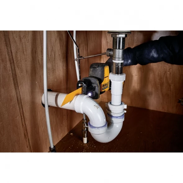 Сабельная пила аккумуляторная DEWALT DCS312N, 12 В, 2800 ход/мин, 16 мм, без АКБ и ЗУ