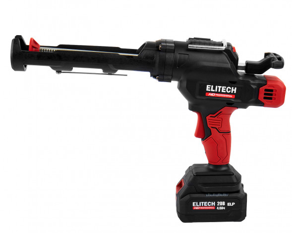 Аккумуляторный пистолет для герметика Elitech HD CCG 20SL6 (E2208.013.01)