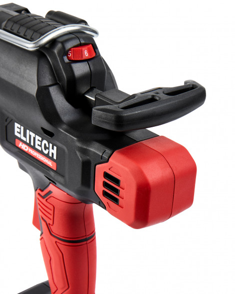 Аккумуляторный пистолет для герметика Elitech HD CCG 20SL6 (E2208.013.01)