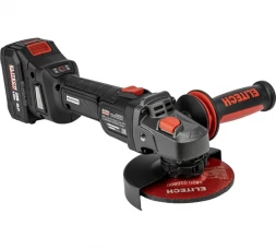 Шлифмашина угловая аккумуляторная Elitech HD CAG 2012BL (125мм,20В,1х4Ач,BL) 