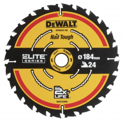 Пильный диск по дереву DEWALT DT10401, 184х20х1.65 мм (DT10401-QZ)