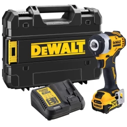 Гайковерт аккумуляторный DEWALT DCF903P1, 12 В, 340 Нм, 3250 уд/мин, с АКБ 5 Ач и ЗУ, в кейсе TSTAK (DCF903P1-QW)