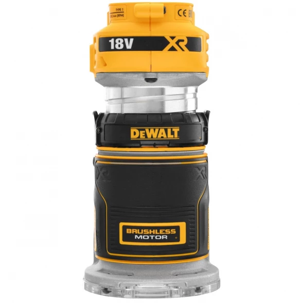 Фрезер вертикальный аккумуляторный DEWALT DCW604N, 18 В, 25500 об/мин, 55 мм, без АКБ и ЗУ 