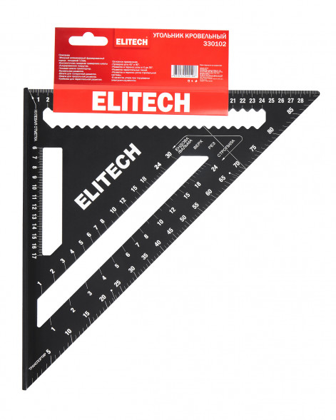 Угольник кровельный 300 мм Elitech 330102