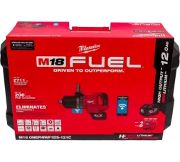 Гайковёрт аккумуляторный ударный Milwaukee M18 ONEFHWF1DS-121C FUEL