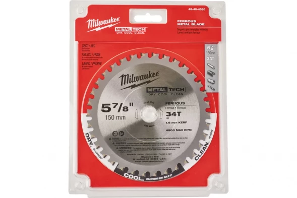 Диск пильный по металлу Milwaukee (150x20 мм; Z34) 