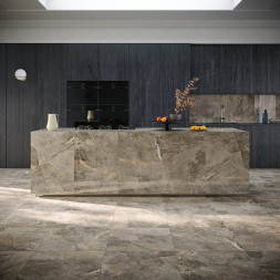 Керамогранит VOLTERRA коричневый 60x120 см