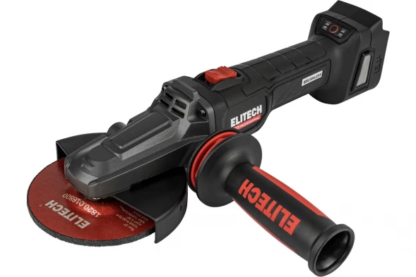 Шлифмашина угловая аккумуляторная Elitech CAG 2012DSL (E2213.075.00)
