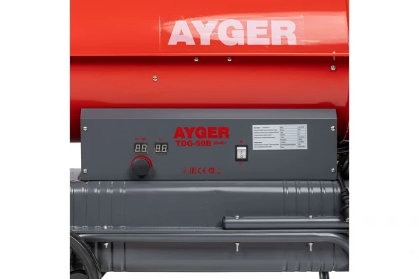 Тепловая пушка дизельная непрямого нагрева AYGER TDG-50B