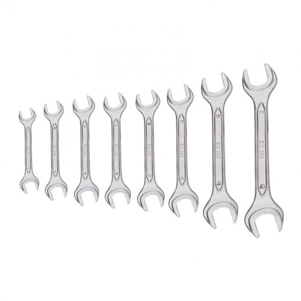 Ключи гаечные Biber 90623 рожковые 6-22 мм 8 шт.