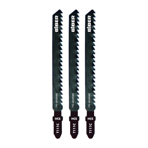 Полотна по дереву Biber 85276 Т111С 74/3 мм, быстрый рез (3 шт.)