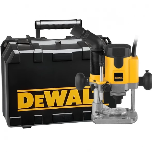 Фрезер вертикальный DEWALT DW621K, 1100 Вт, 24000 об/мин, 55 мм, в кейсе 