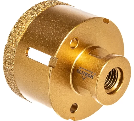 Коронка алмазная (68 мм; М14) ELITECH 1820.122900