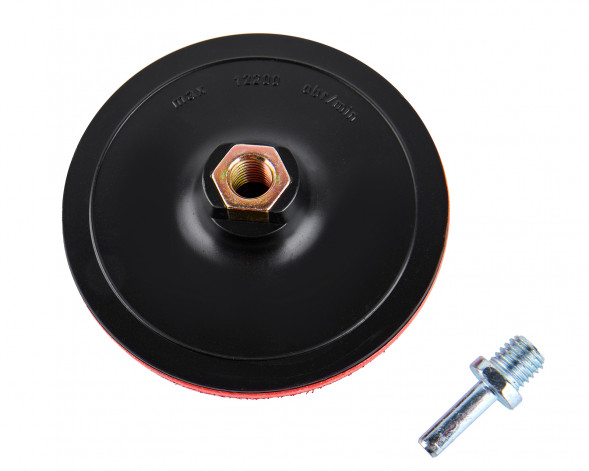 Насадка опорная пластиковая для УШМ, липучка, 125мм Elitech 1820.162200