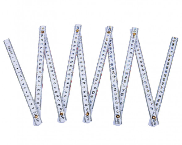 Метр складной пластиковый 200см Elitech 330201