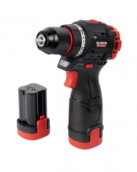 Дрель аккумуляторная Elitech HD CD 16L2 (E2201.039.01) 