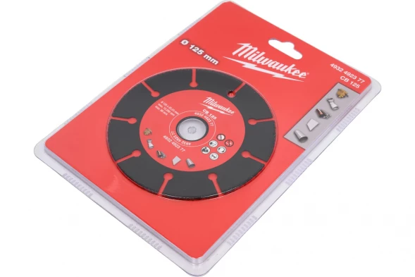 Диск карбидный по дереву и плаcтику Milwaukee CB 125x22.2 мм 