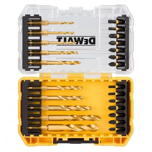 Набор сверл и бит DEWALT DT70748T FLEXTORQ, 24 шт 