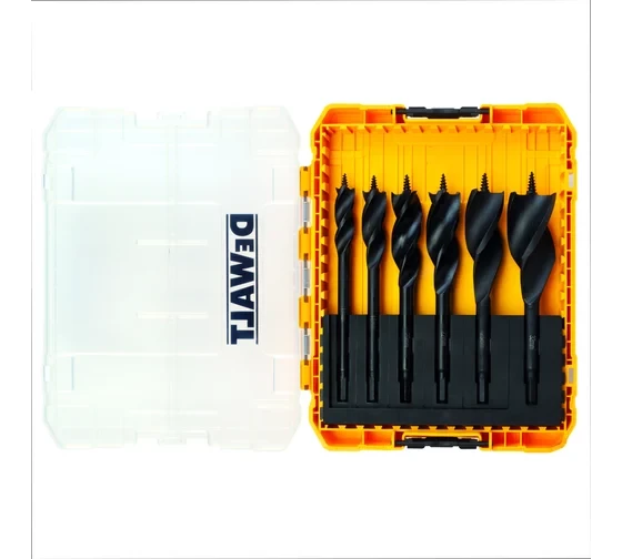 Набор сверл DEWALT DT90238 Extreme Impact по дереву, 13/16/20/22/25/32 мм, 6 шт. 