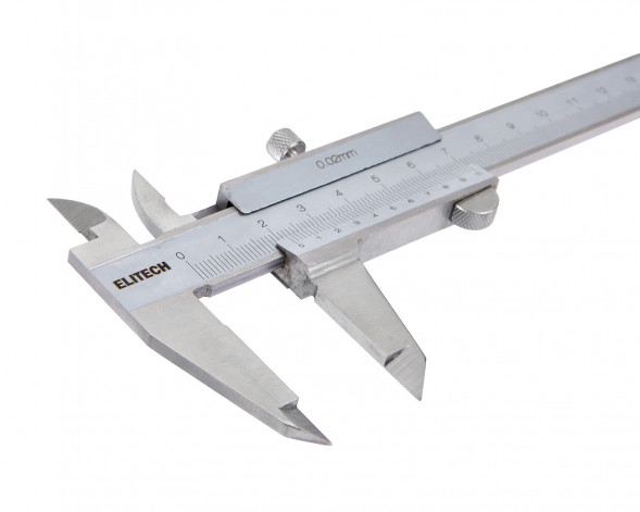 Штангенциркуль 150 мм, точность 0,02, с глубиномером Elitech 330401