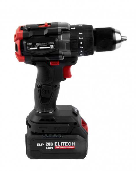  Дрель аккумуляторная Elitech HD CD 20BL2 (E2201.042.01) 