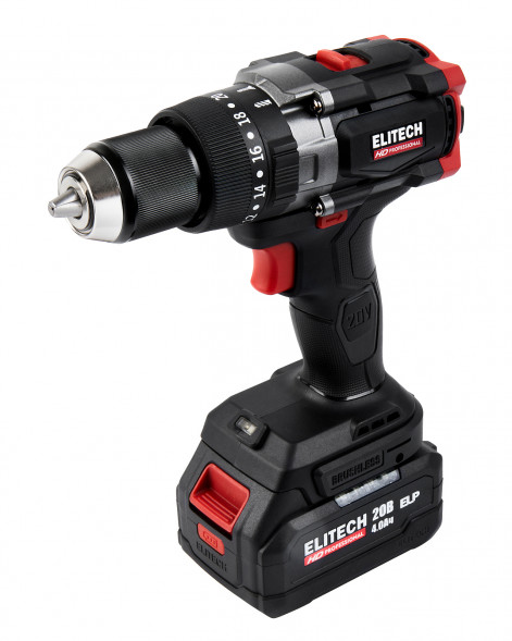  Дрель аккумуляторная Elitech HD CD 20BL2 (E2201.042.01) 