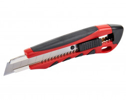 Нож строительный Elitech ДМ 410101, 18 мм, ABS пластик 