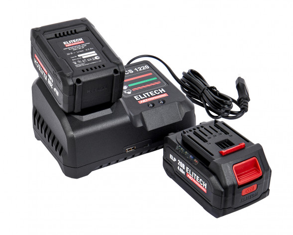 Дрель аккумуляторная Elitech HD CD 20BL2 (E2201.042.02) 