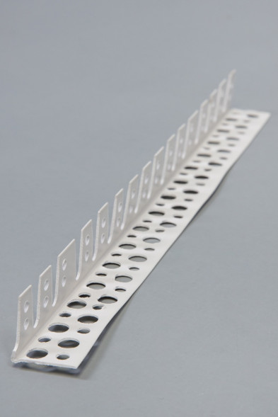 Профиль арочный ПВХ угловой, 3 м 25х25 мм