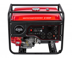Генератор бензиновый Elitech ДМ БГ 6500P