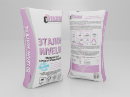  Наливной пол самовыравнивающийся ЭТАЛОН «NIVELIR», 20 кг
