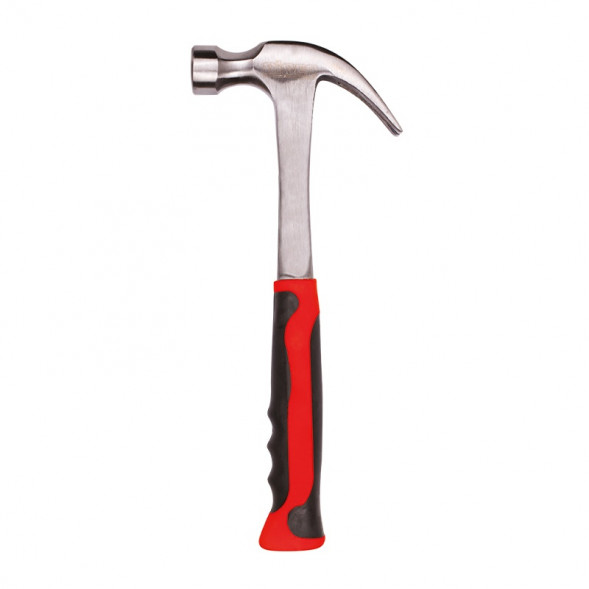 Молоток-гвоздодер Biber 85384 Профи цельнометаллический 0,6 кг