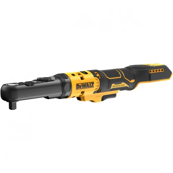 Гайковерт аккумуляторный угловой DEWALT DCF510N, с трещоткой, 18 В, 102 Нм, 300 об/мин, без АКБ и ЗУ (DCF510N-XJ)