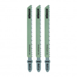 Полотна по металлу Biber 85280 Т127D 74/3 мм, быстрый рез (3 шт.)