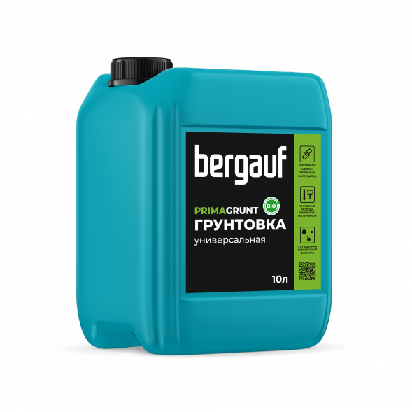  Грунтовка универсальная Bergauf Primagrunt ЛЕТО/ЗИМА, 10 л