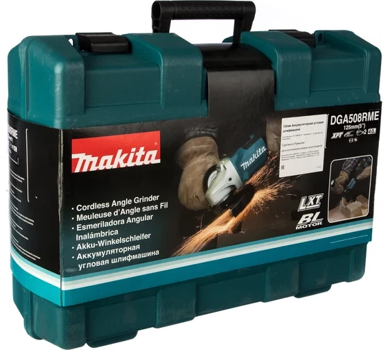 Угловая шлифмашина Makita LXT DGA508RME