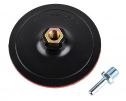 Насадка опорная пластиковая для УШМ, липучка, 125мм Elitech 1820.162600