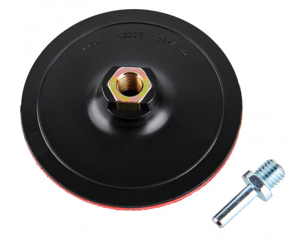 Насадка опорная пластиковая для УШМ, липучка, 125мм Elitech 1820.162600