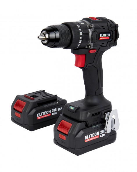 Дрель аккумуляторная Elitech HD CD 20ISL2 (E2201.041.02) 