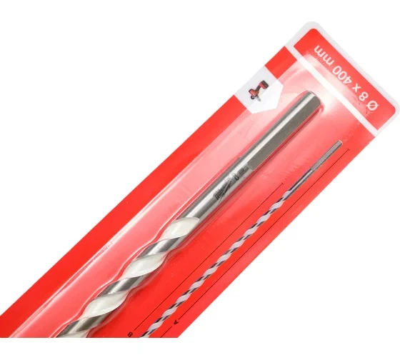Сверло по мультиматериалам Milwaukee (8x400 мм; трехгранный хвостовик) 