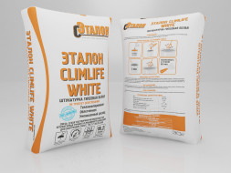 Штукатурка гипсовая белая ЭТАЛОН «CLIMLIFE WHITE», 30 кг