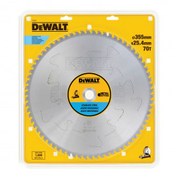 Пильный диск DEWALT METAL CUTTING DT1921, 355/25.4 мм. (DT1921-QZ)