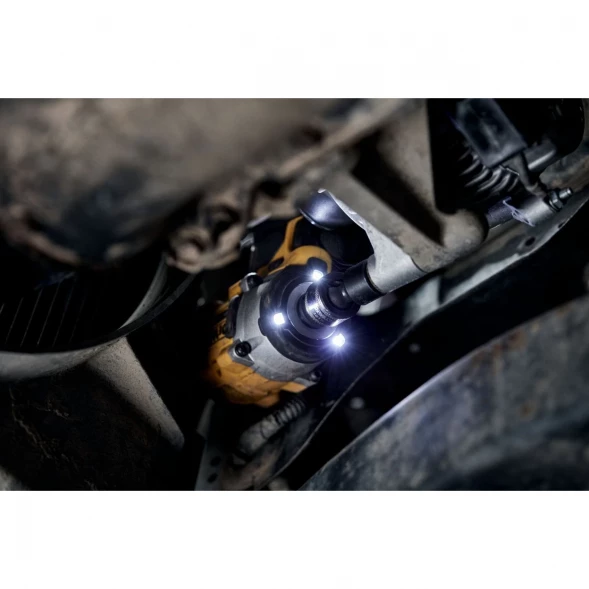 Гайковерт аккумуляторный DEWALT DCF922P2T, 18 В, 610 Нм, 3550 уд/мин, с 2 АКБ 5 Ач и ЗУ, в кейсе TSTAK (DCF922P2T-QW)
