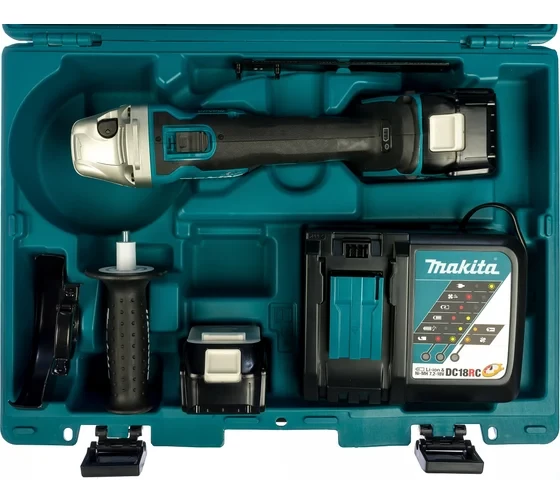 Угловая шлифмашина Makita LXT DGA506RME