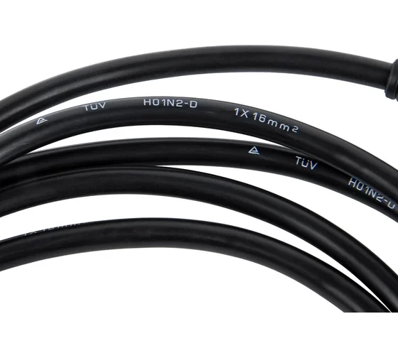 Кабель сварочный Elitech 0606.000100 (3 м; DX25; 16 кв мм; электрододержатель)