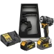 Гайковерт аккумуляторный DEWALT DCF923P2G, 18 В, 610 Нм, 3550 уд/мин, с 2 АКБ 5 Ач и ЗУ, в чехле (DCF923P2G-QW)