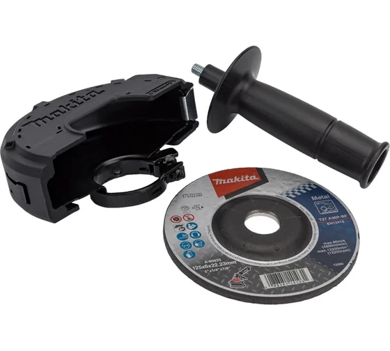 Угловая шлифовальная машина Makita 9558HNR 125 мм, 840 Вт, 11000 об/мин, плавный пуск, функция антирестарта