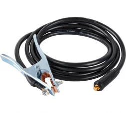 Кабель сварочный Elitech 0606.000300 (3 м; DX25; 16 кв мм; зажим на массу) 