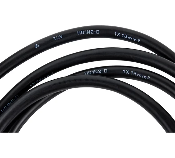 Кабель сварочный Elitech 0606.000300 (3 м; DX25; 16 кв мм; зажим на массу) 