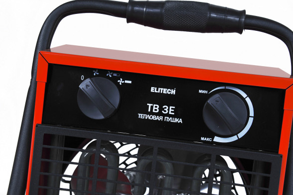Электрическая тепловая пушка Elitech ТВ 3Е